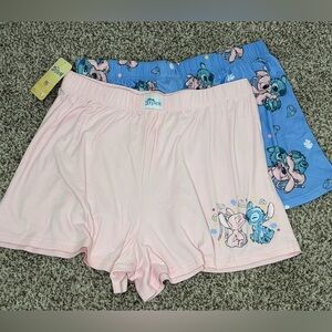 Disney Lilo & Stitch Friends Sleep Shorts M